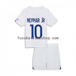 Günstige Fußball Trikotsatz Paris Saint-Germain Neymar Jr 10 Kinder Ausweichtrikot 2022-2023 Kurzarm