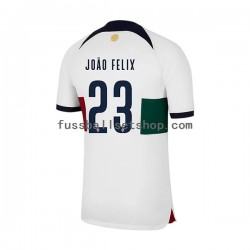 Günstige Fußball Trikotsatz Portugal Joao Felix 23 Herren Auswärtstrikot World Cup 2022 Kurzarm