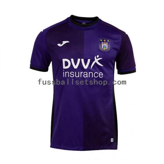 Günstige Fußball Trikotsatz RSC Anderlecht Herren Heimtrikot 2022-2023 Kurzarm