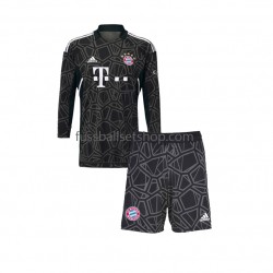 Günstige Fußball Trikotsatz FC Bayern München Torwart Kinder Auswärtstrikot 2022-2023 Langarm