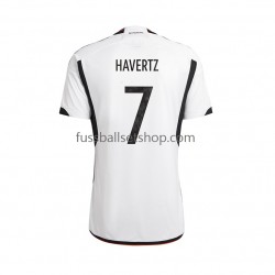 Günstige Fußball Trikotsatz Deutschland Havertz 7 Herren Heimtrikot World Cup 2022 Kurzarm