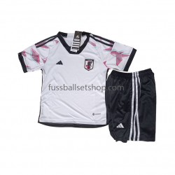 Günstige Fußball Trikotsatz Japan Kinder Auswärtstrikot World Cup 2022 Kurzarm