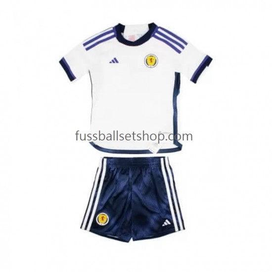 Günstige Fußball Trikotsatz Schottland Kinder Auswärtstrikot 2022 Kurzarm