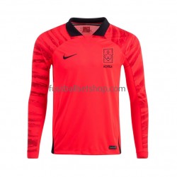 Günstige Fußball Trikotsatz Südkorea Herren Heimtrikot World Cup 2022 Langarm