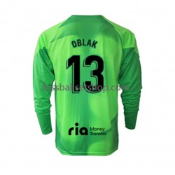 Günstige Fußball Trikotsatz Atlético Madrid Jan Oblak 13 Torwart Herren Heimtrikot 2022-2023 Langarm