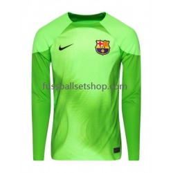 Günstige Fußball Trikotsatz FC Barcelona Torwart Herren Heimtrikot 2022-2023 Langarm