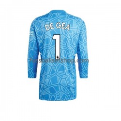 Günstige Fußball Trikotsatz Manchester United DE GEA 1 Torwart Herren Heimtrikot 2022-2023 Langarm
