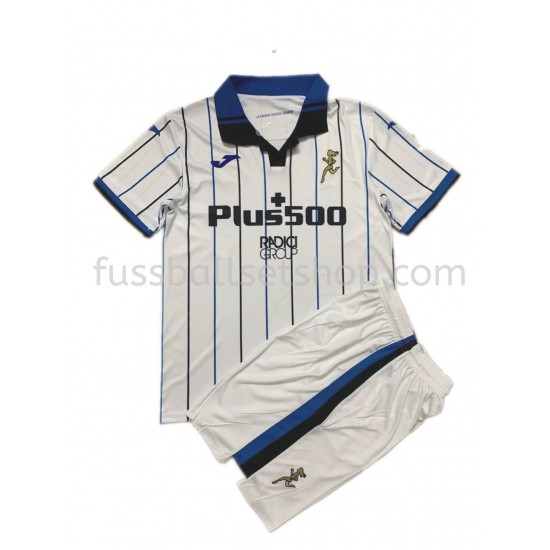 Günstige Fußball Trikotsatz Atalanta Bergamo Kinder Auswärtstrikot 2021-2022 Kurzarm