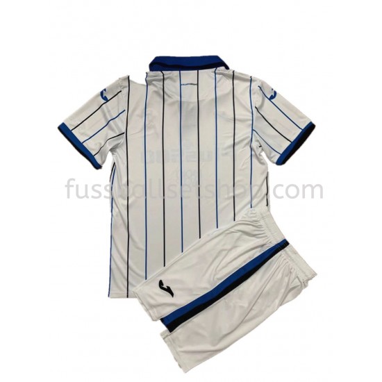 Günstige Fußball Trikotsatz Atalanta Bergamo Kinder Auswärtstrikot 2021-2022 Kurzarm