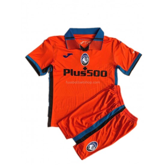 Günstige Fußball Trikotsatz Atalanta Bergamo Kinder Ausweichtrikot 2021-2022 Kurzarm