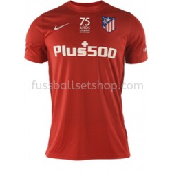 Günstige Fußball Trikotsatz Atlético Madrid Viertestrikot 2021-2022 Kurzarm