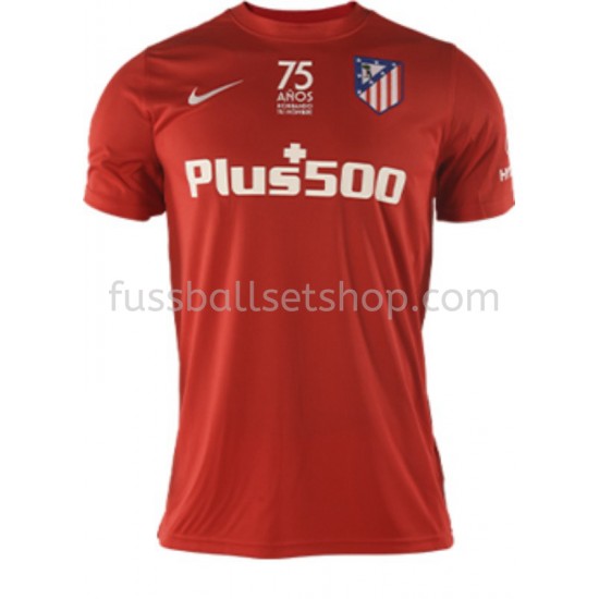 Günstige Fußball Trikotsatz Atlético Madrid Viertestrikot 2021-2022 Kurzarm