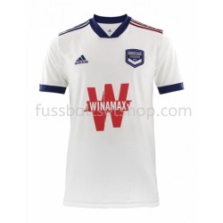Günstige Fußball Trikotsatz Bordeaux Auswärtstrikot 2021-2022 Kurzarm