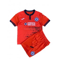 Günstige Fußball Trikotsatz Cruz Azul Kinder Ausweichtrikot 2021-2022 Kurzarm