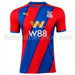 Günstige Fußball Trikotsatz Crystal Palace Heimtrikot 2021-2022 Kurzarm