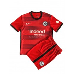 Günstige Fußball Trikotsatz Eintracht Frankfurt Kinder Auswärtstrikot 2021-2022 Kurzarm
