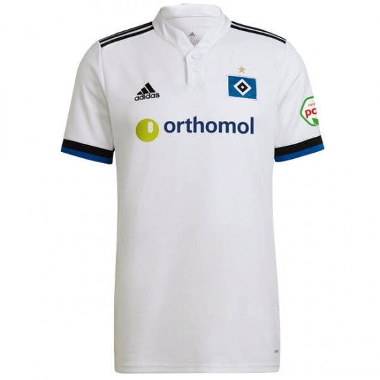 Günstige Fußball Trikotsatz Hamburger SV Heimtrikot 2021-2022 Kurzarm
