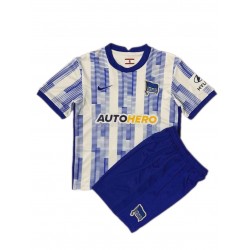 Günstige Fußball Trikotsatz Hertha BSC Kinder Heimtrikot 2021-2022 Kurzarm