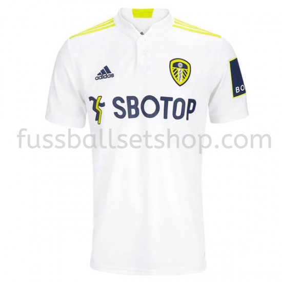 Günstige Fußball Trikotsatz Leeds United Heimtrikot 2021-2022 Kurzarm