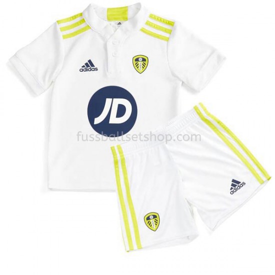 Günstige Fußball Trikotsatz Leeds United Kinder Heimtrikot 2021-2022 Kurzarm