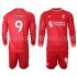 Günstige Fußball Trikotsatz Liverpool FIRMINO 9 Kinder Heimtrikot 2021-2022 Langarm