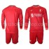 Günstige Fußball Trikotsatz Liverpool Kinder Heimtrikot 2021-2022 Langarm