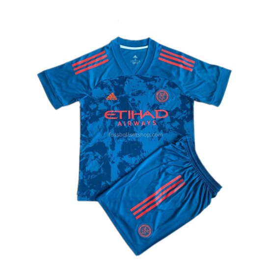 Günstige Fußball Trikotsatz New York City FC Special Kinder Heimtrikot 2021-2022 Kurzarm