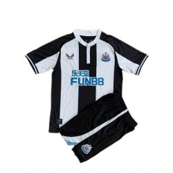 Günstige Fußball Trikotsatz Newcastle United Kinder Heimtrikot 2021-2022 Kurzarm