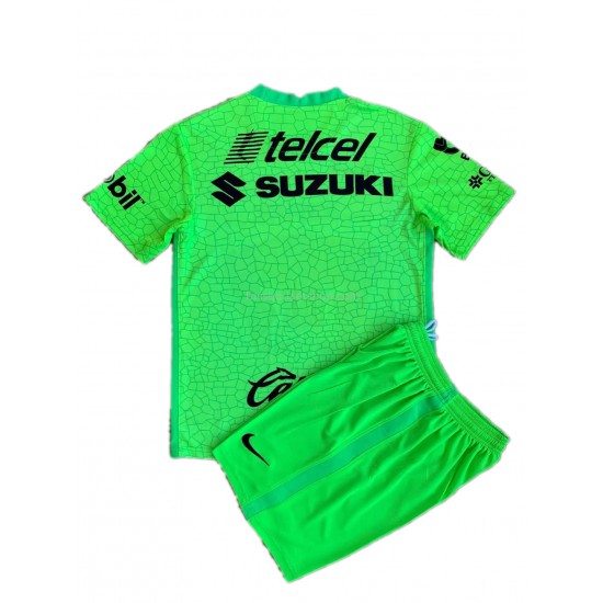 Günstige Fußball Trikotsatz UNAM Pumas Torwart Kinder Ausweichtrikot 2021-2022 Kurzarm