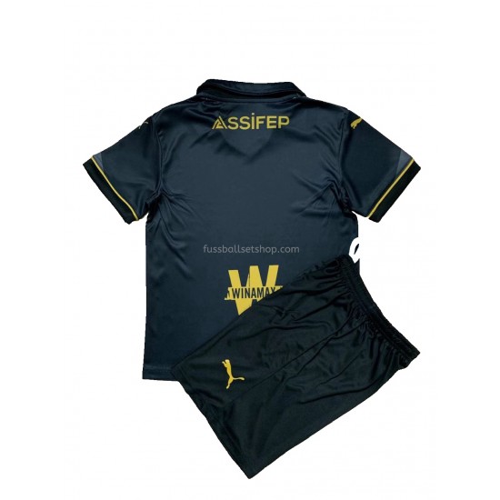 Günstige Fußball Trikotsatz RC Lens Special Kinder Heimtrikot 2021-2022 Kurzarm