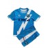 Günstige Fußball Trikotsatz Rayo Vallecano Kinder Ausweichtrikot 2021-2022 Kurzarm