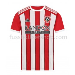 Günstige Fußball Trikotsatz Sheffield United Heimtrikot 2021-2022 Kurzarm