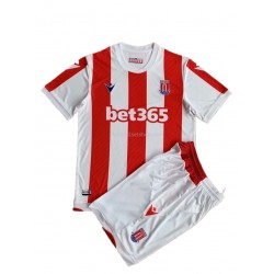 Günstige Fußball Trikotsatz Stoke City Kinder Heimtrikot 2021-2022 Kurzarm