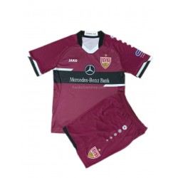 Günstige Fußball Trikotsatz VfB Stuttgart Torwart Kinder Heimtrikot 2021-2022 Kurzarm