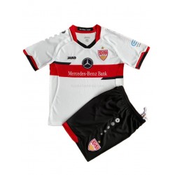 Günstige Fußball Trikotsatz VfB Stuttgart Kinder Heimtrikot 2021-2022 Kurzarm