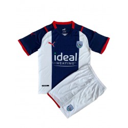 Günstige Fußball Trikotsatz West Bromwich Albion Kinder Heimtrikot 2021-2022 Kurzarm