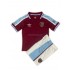 Günstige Fußball Trikotsatz West Ham United Kinder Heimtrikot 2021-2022 Kurzarm