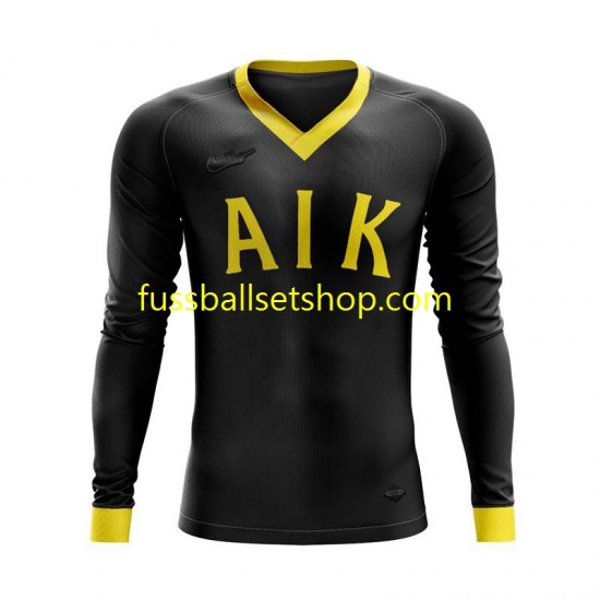 Günstige Fußball Trikotsatz AIK 100 Anniversary Herren Heimtrikot 2024 Langarm