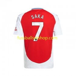 Günstige Fußball Trikotsatz Arsenal Bukayo Saka 7 Herren Heimtrikot 2024-2025 Kurzarm