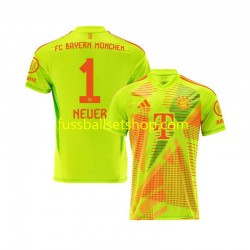 Günstige Fußball Trikotsatz FC Bayern München Manuel Neuer 1 Torwart Herren Heimtrikot 2024-2025 Kurzarm
