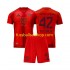 Günstige Fußball Trikotsatz FC Bayern München Jamal Musiala 42 Kinder Heimtrikot 2024-2025 Kurzarm