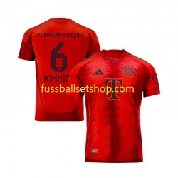 Günstige Fußball Trikotsatz FC Bayern München Joshua Kimmich 10 Herren Heimtrikot 2024-2025 Kurzarm