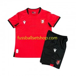 Günstige Fußball Trikotsatz Georgia Kinder Ausweichtrikot 2024 Kurzarm