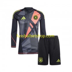 Günstige Fußball Trikotsatz Deutschland Torwart Kinder Heimtrikot Euro 2024 Langarm