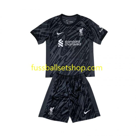 Günstige Fußball Trikotsatz Liverpool Torwart Kinder Heimtrikot 2024-2025 Kurzarm