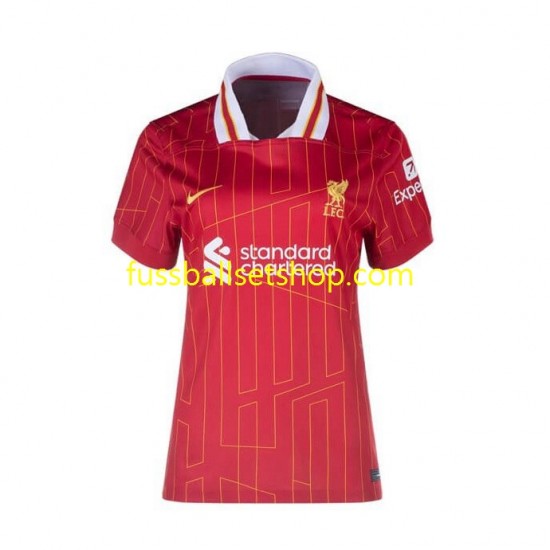 Günstige Fußball Trikotsatz Liverpool Frauen Heimtrikot 2024-2025 Kurzarm