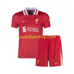 Günstige Fußball Trikotsatz Liverpool Kinder Heimtrikot 2024-2025 Kurzarm