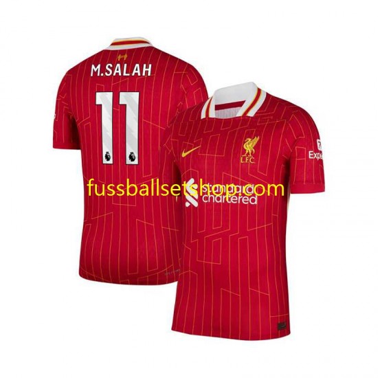 Günstige Fußball Trikotsatz Liverpool Mohamed Salah 11 Herren Heimtrikot 2024-2025 Kurzarm