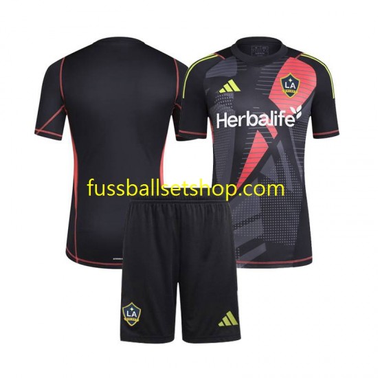 Günstige Fußball Trikotsatz LA Galaxy Torwart Kinder Heimtrikot 2024 Kurzarm