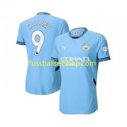 Günstige Fußball Trikotsatz Manchester City Erling Haaland 9 Herren Heimtrikot 2024-2025 Kurzarm